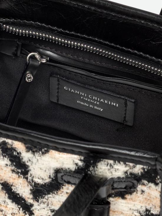 26FW 지아니 끼아리니 토트백 BS8065COMMZEBRA 298 Black - GIANNI CHIARINI