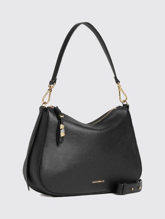 26FW 코치넬리 숄더백 E1U45130201 001 Black - COCCINELLE