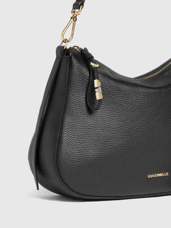 26FW 코치넬리 숄더백 E1U45130201 001 Black - COCCINELLE
