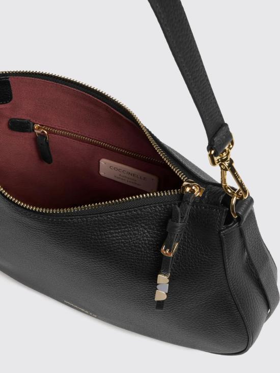 26FW 코치넬리 숄더백 E1U45130201 001 Black - COCCINELLE