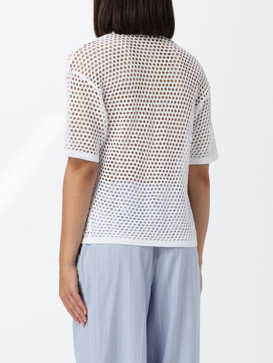 26SS 액티튜드 트윈세트 폴로 티셔츠 261AP3033 00526 White - ACTITUDE TWINSET