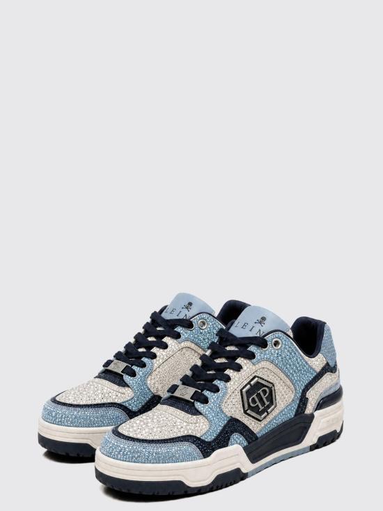 26FW 필립 플레인 스니커즈 FAFSUSC0999PTE003N 0714 Blue - PHILIPP PLEIN