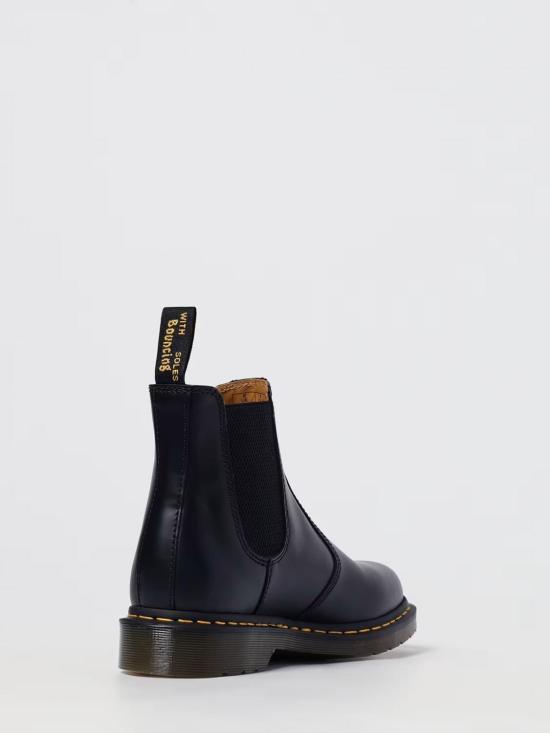 26FW 닥터마틴 2976 옐로우 스티치 스무스 레더 첼시 부츠 22227001 Black - DR.MARTENS