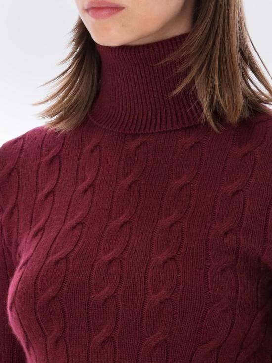 26FW 랄프 로렌 스웨터 290P23408 003 Burgundy - RALPH LAUREN