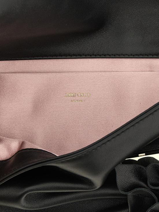 26FW 지미추 클러치/파우치 ZANDRAOEV Black - JIMMY CHOO