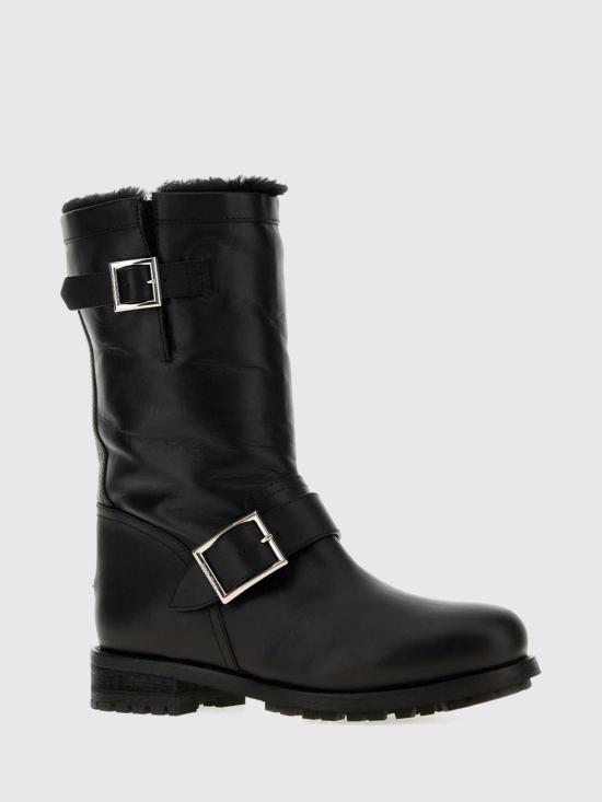 26FW 지미추 부츠 BIKERMIDGQM BLACK - JIMMY CHOO