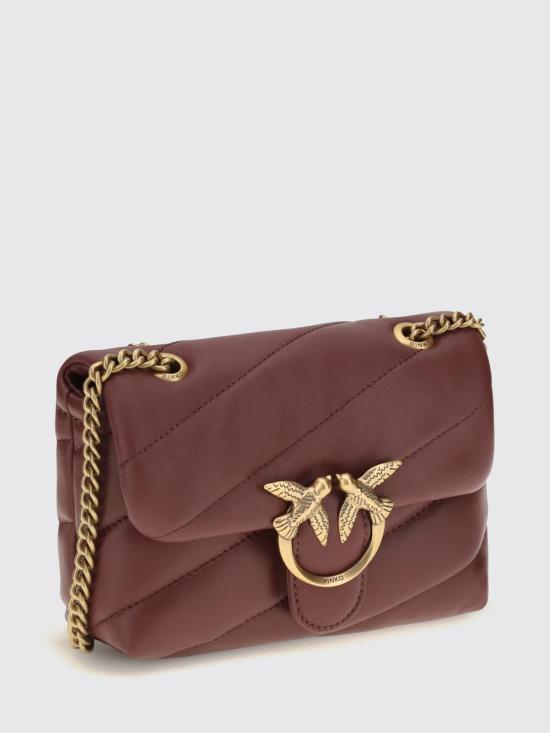 26FW 핑코 토트백 100040A0F2 WW5Q Burgundy - PINKO