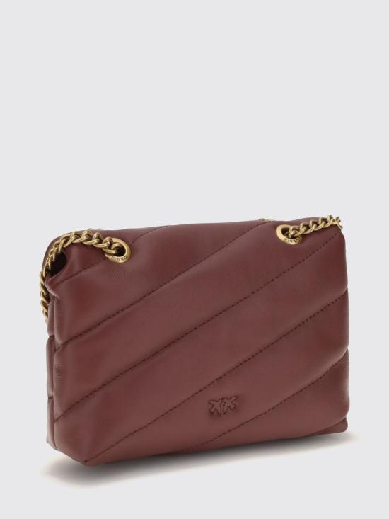 26FW 핑코 토트백 100040A0F2 WW5Q Burgundy - PINKO
