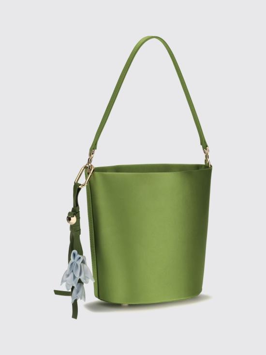 26FW 셀프 포트레이트 토트백 PF26312G Green - SELF PORTRAIT