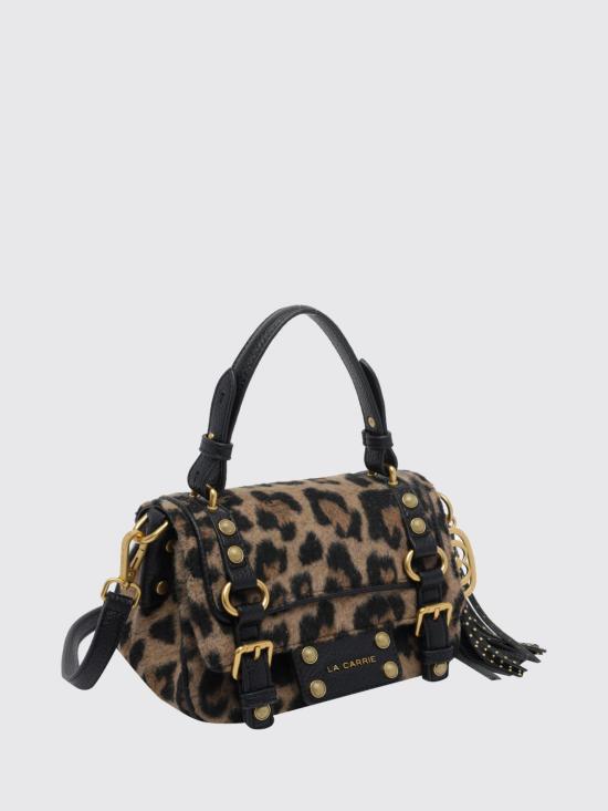 26FW 라캐리 토트백 162MXS424 WOEBLACK Brown - LA CARRIE