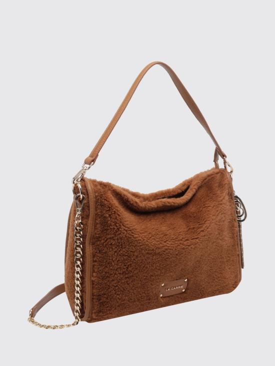 26FW 라캐리 숄더백 162MMD242 FUECUOIO Brown - LA CARRIE