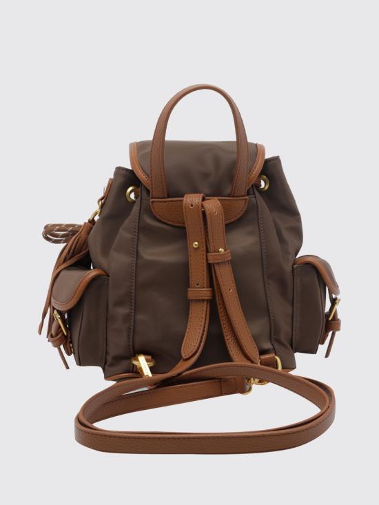 26FW 라캐리 백팩 162MZB190 NYE Brown - LA CARRIE