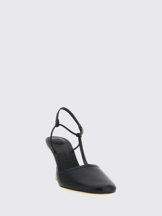 26FW 자크뮈스 힐/펌프스 FOW00219AC27L26 990 Black - JACQUEMUS