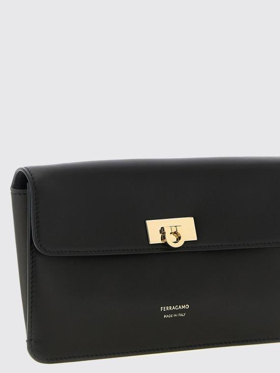 26FW 살바토레 페라가모 크로스백 795687 Black - SALVATORE FERRAGAMO