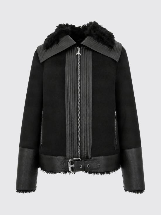 26FW 파트리지아페페 코트 8O0209E0011 K103 Black - PATRIZIA PEPE