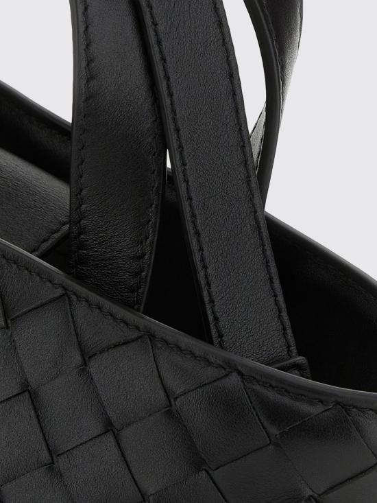 26FW 보테가베네타 인트레치아토 랩탑 핸들 케이스 765767V2HL1 8803 Black - BOTTEGA VENETA