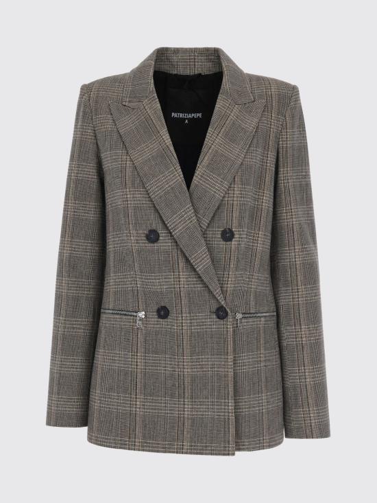 26FW 파트리지아페페 자켓 8S0089C8003 F603 Brown - PATRIZIA PEPE