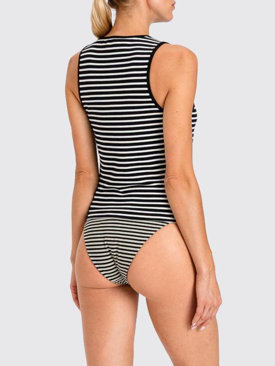 26SS 트윈셋 탑 261LM2GAA 13582 Striped - TWINSET