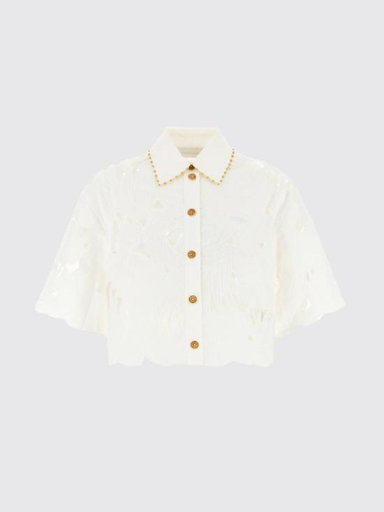 26FW 짐머만 셔츠 9047TSS263 IVO Ivory - ZIMMERMANN