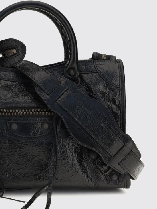 26FW 발렌시아가 르 시티 백 스몰 8657622ACFH 1000 Black - BALENCIAGA