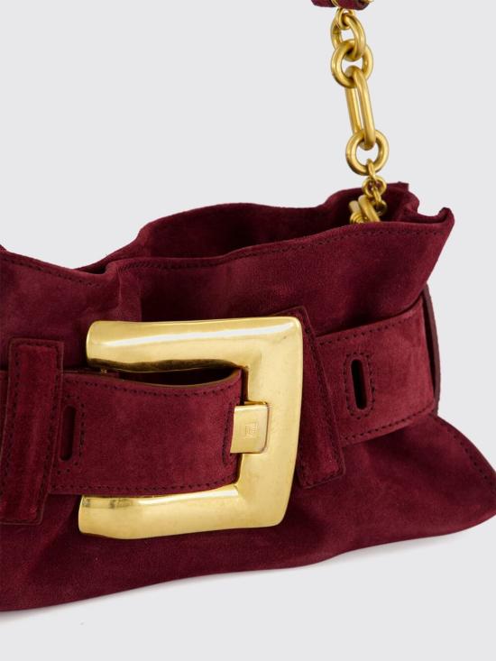 26FW 발망 숄더백 HN1AE994LSDD 3GN Red - BALMAIN
