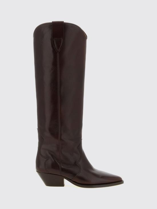26FW 이자벨마랑 DENVEE 덴비 레더 웨스턴 부츠 BT0001FAD3A33S 50MY Brown