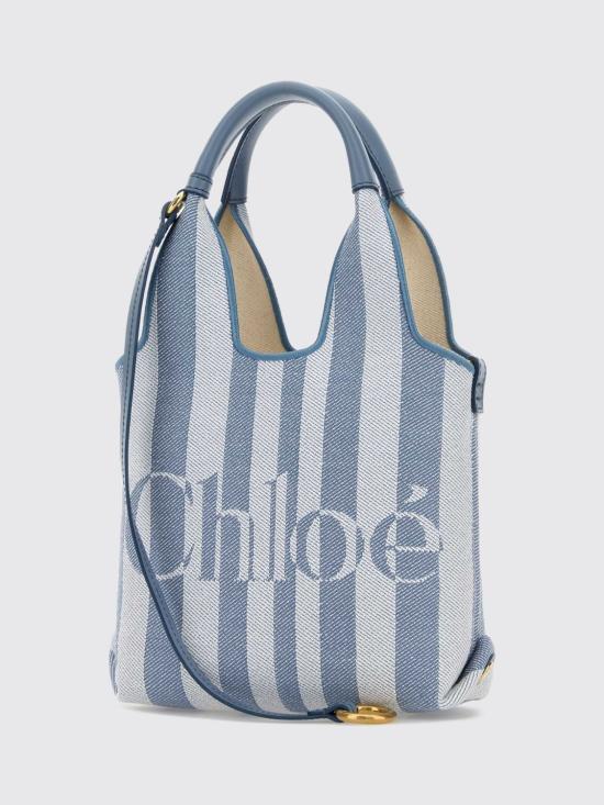 26FW 끌로에 토트백 CH26AP777R65 440 Blue - CHLOE