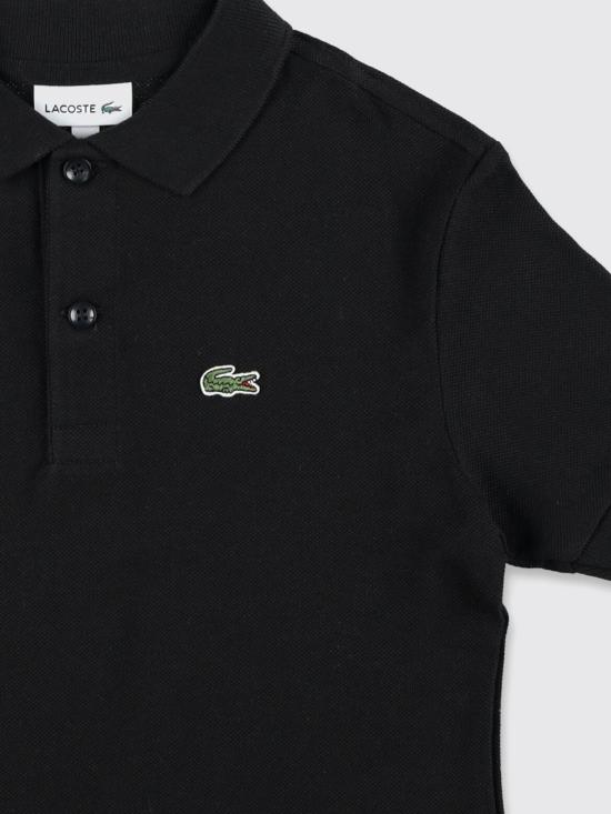 26FW [키즈] 라코스테 폴로 셔츠 7386 K96 Black - LACOSTE