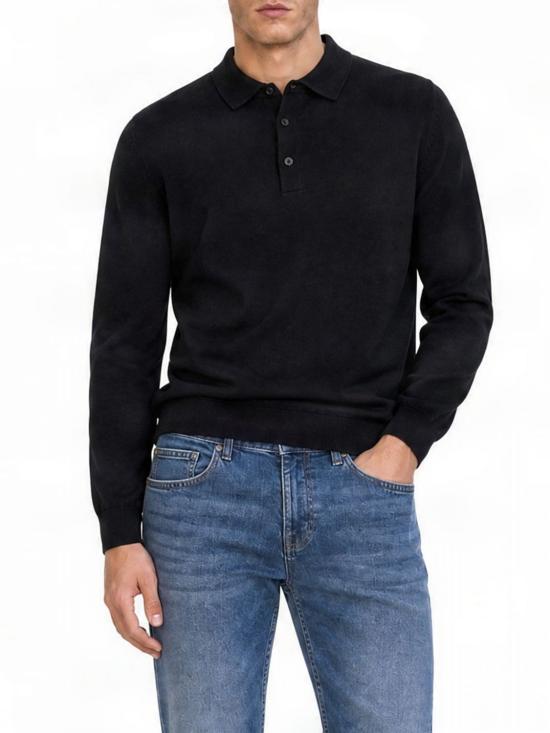26FW 보스 폴로 티셔츠 50565503 001 Black