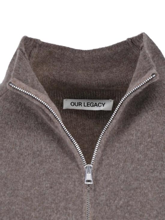 26FW 아워레가시 니트웨어 W4263LDMUD SPRAY DYE CHERUB WOOL Brown - OUR LEGACY
