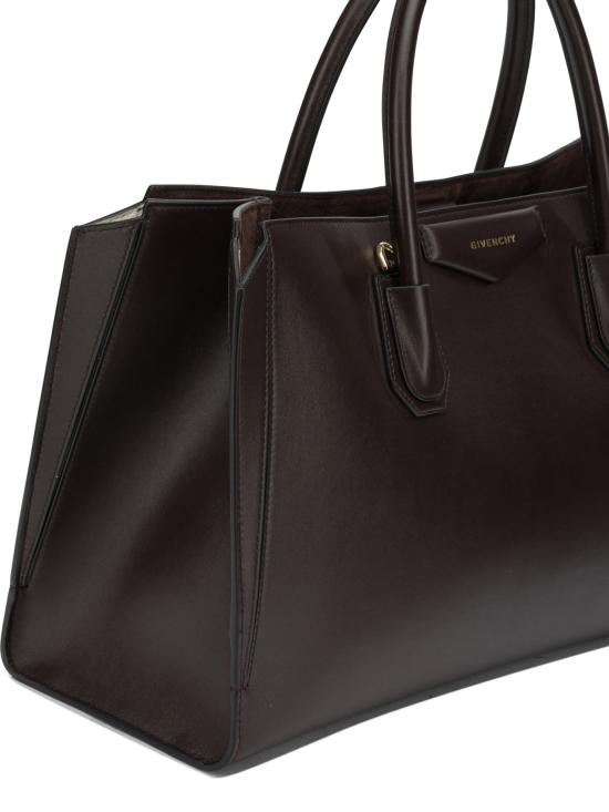 26FW 지방시 토트백 안티고니아 캐치올 핸드백 브라운 - GIVENCHY