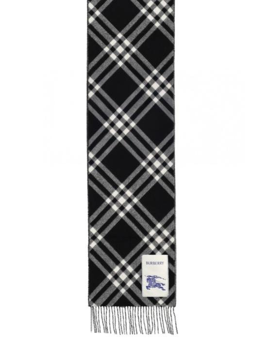  버버리 체크 캐시미어 스카프 8099650 A1189 Black - BURBERRY