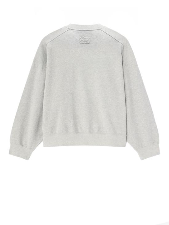  가니 에센셜 크루넥 티셔츠 A1060022 920 Grey - GANNI