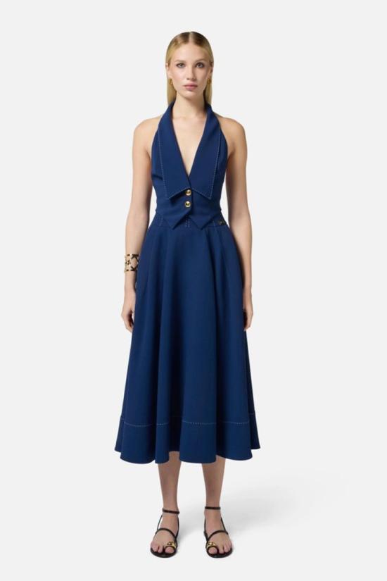  엘리자베타프랜치 코트 GL00151E2DC840 Blue - ELISABETTA FRANCHI