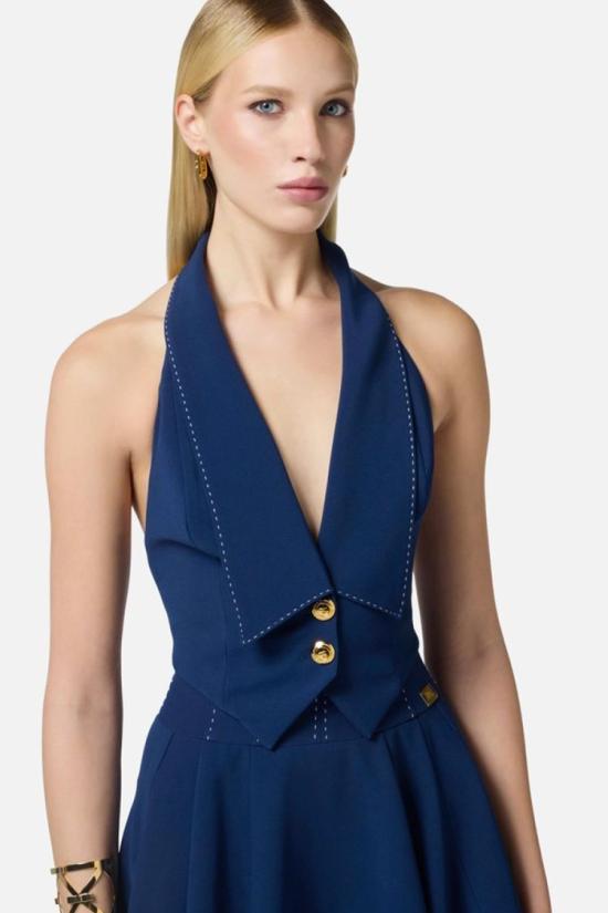  엘리자베타프랜치 코트 GL00151E2DC840 Blue - ELISABETTA FRANCHI