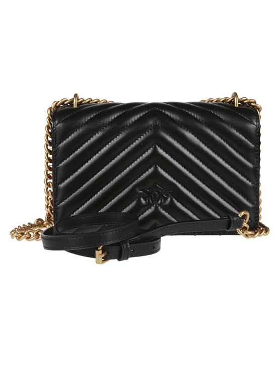 26FW 핑코 숄더백 100074 A0GK Black - PINKO
