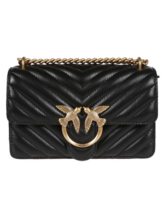 26FW 핑코 숄더백 100074 A0GK Black