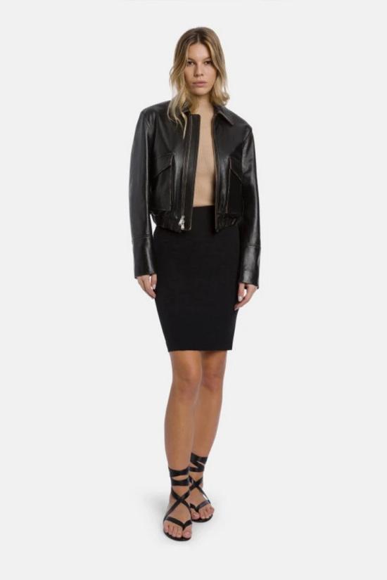 26SS 돈답 스커트 8055402154297 Black - DONDUP