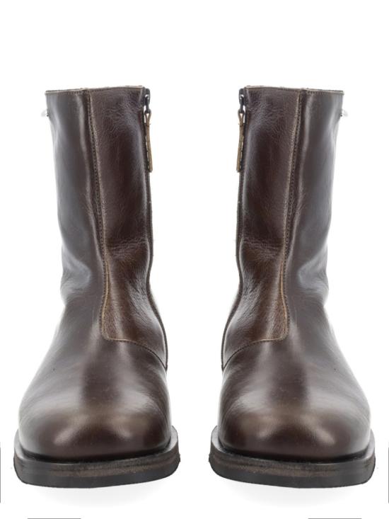 26FW 아워레가시 올리브 가죽 앵클부츠 A2267CDO DEEPOLIVELEATHER Brown