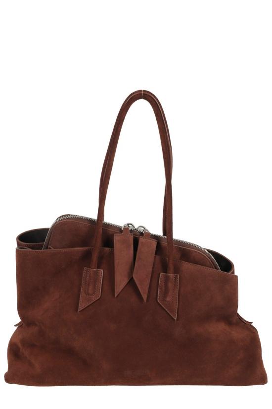 26FW 디 아티코 라 파세지아타 미디엄 탑 핸들 백 250WAH00054 LBT007AA 099 Brown