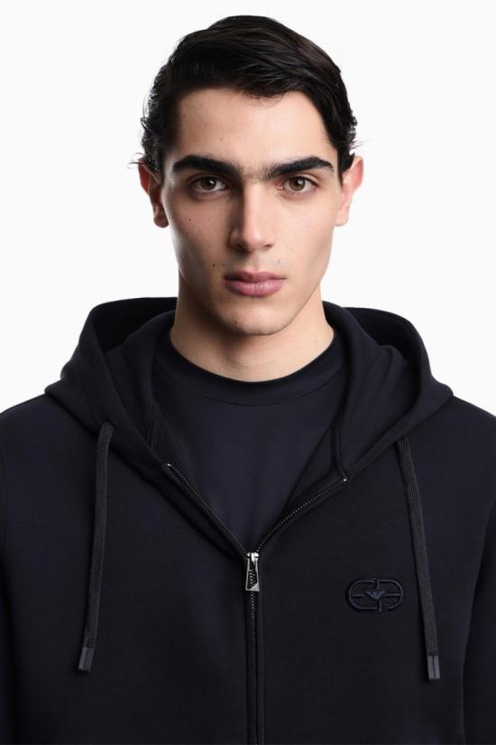 26FW 엠포리오 아르마니 탑 805979790002610890000005 Blue - EMPORIO ARMANI