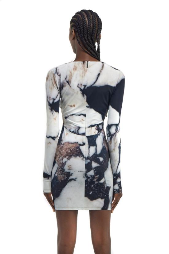  로베르토 카발리 원피스 2100000560127 White - ROBERTO CAVALLI