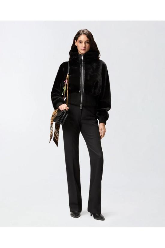 25FW 핑코 자켓 8053177244502 Black - PINKO