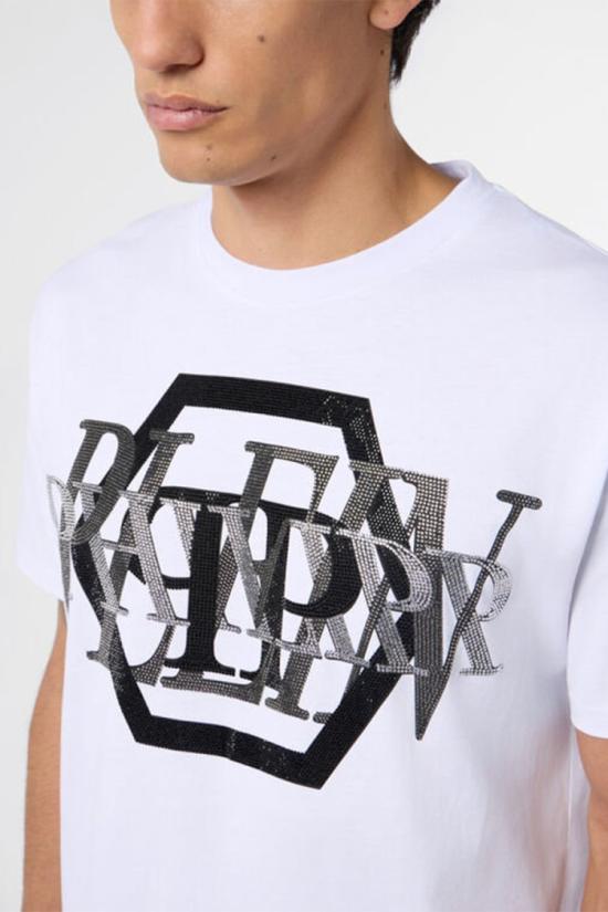 26SS 필립 플레인 반팔 티셔츠 4069622586589 White - PHILIPP PLEIN