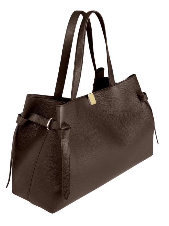 26FW 유제피 토트백 GYOZA TOTE PEBBLE GRAIN LEATHER ESPRESSO Brown - YUZEFI