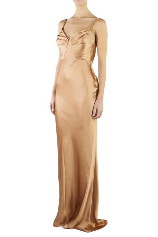26SS 엘리자베타프랜치 원피스 2107474125524 Brown - ELISABETTA FRANCHI