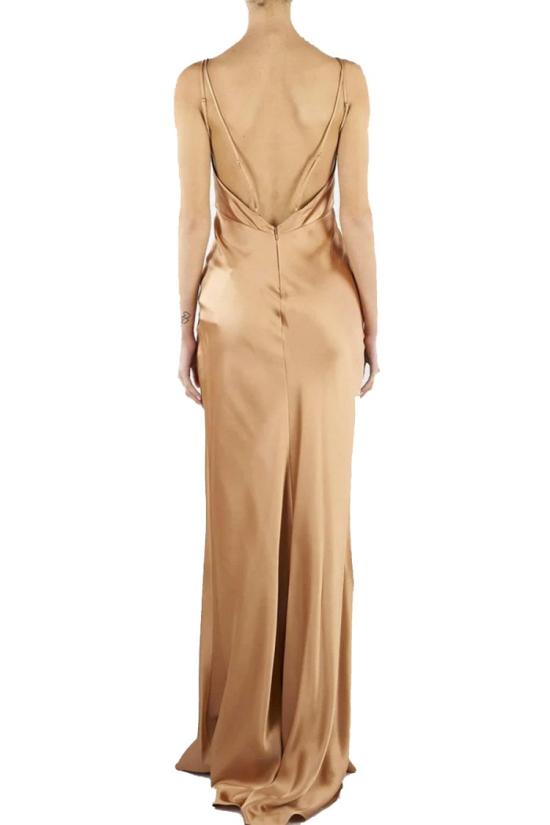 26SS 엘리자베타프랜치 원피스 2107474125524 Brown - ELISABETTA FRANCHI