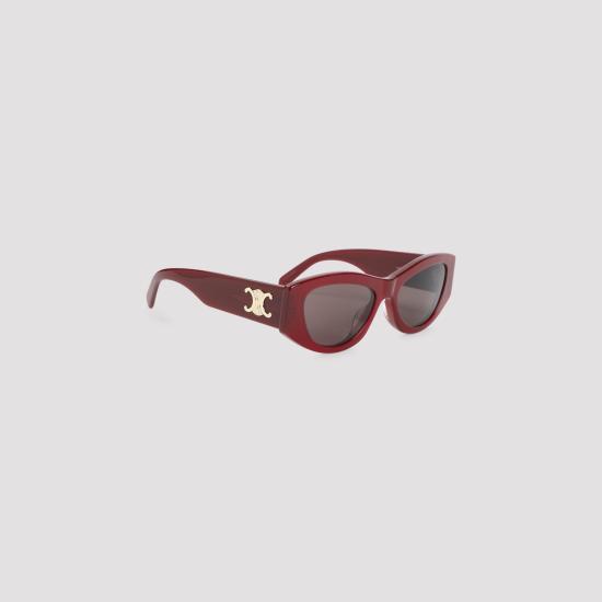 26FW 셀린느 트리옹프 15 아세테이트 선글라스 4S308CPLB 28BP MILKY BURGUNDY - CELINE