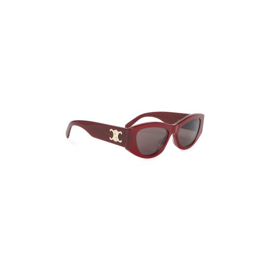 26FW 셀린느 트리옹프 15 아세테이트 선글라스 4S308CPLB 28BP MILKY BURGUNDY - CELINE