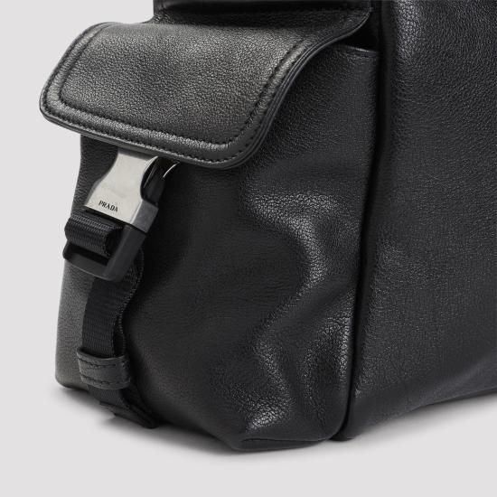 26FW 프라다 익스플로어 리나일론 앤 레더 크로스 숄더백 2VH206VOOO 2HE8 F0002 NERO - PRADA